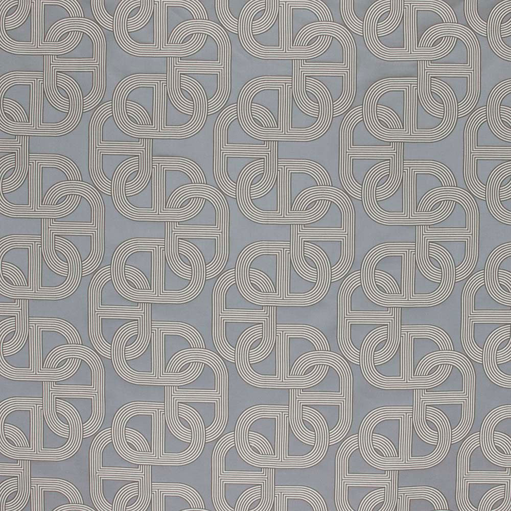 Reservation Pewter by Carole Designer Fabric Park Cities 82% Cotton, 18% Polyester China Passes 15,000 Double Rubs Wyzenbeek Horizontal: 975 and Vertical: 13 54 - Swanky Fabrics -