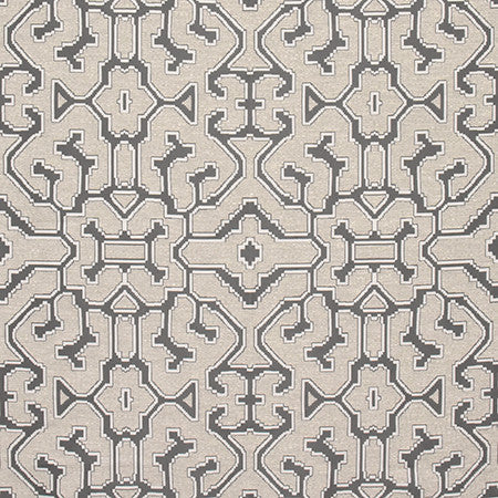 Treasure Box Gunmetal by Carole Designer Fabric State Of The Art 58% Polyester, 27% Viscose, 15% Cotton INDIA 16 3/8" V, 12 3/4" H 51.5" - Swanky Fabrics -