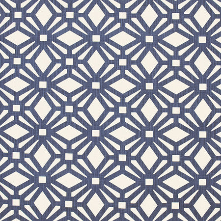 Of All Time Denim by Carole Designer Fabric Prisma 54% Cotton, 46% Polyester CHINA N/A 6 1/4" V, 6 3/4"H 54" - Swanky Fabrics -