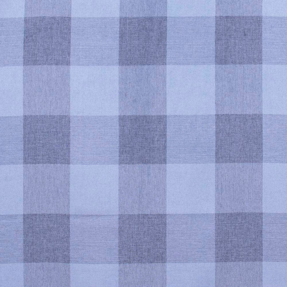Company Picnic Indigo by Carole Designer Fabric Red Sea 100% Polyester India 51,000 Wyzenbeek Double Rubs Horizontal: 7.75 and Vertical: 8 54 - Swanky Fabrics -