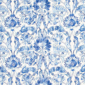 Carole Fabric Grove Garden Porcelain Blue