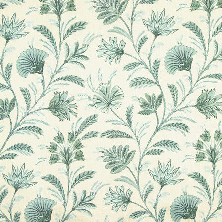 Need More Thyme by Carole Designer Fabric Serene Green 72% Polyester, 28% Cotton 51,000 Wyzenbeek Double Rubs 18 3/4" V, 18 1/2" H 55.5" - Swanky Fabrics -