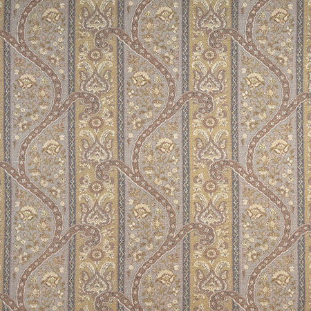 Smile Upon Antique by Carole Designer Fabric Well Suited 85% Polyester, 15% Linen 30,000 Wyzenbeek Double Rubs 15 1/4" V, 13 1/2" H 53" - Swanky Fabrics -