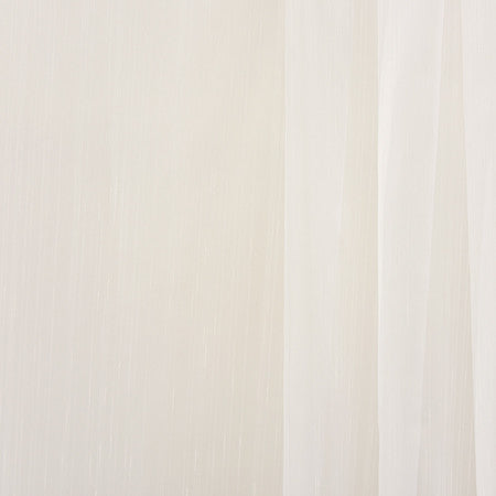 East Coast Ivory by Carole Designer Fabric Sheer Basics III 100% Polyester Turkey N/A None 130" - Swanky Fabrics -