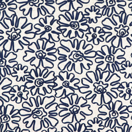 <p>To Care For Indigo by Carole Designer Fabric</p><p><strong>Required Minimum Quantity Purchase: 2 yards</strong></p><p>Book: Forget Me Knot</p><p>Content: Base: 55% Polyester, 37% Cotton, 8% Linen Embr: 63% Polyester, 37% Cotton</p><p>Origin: </p><p>Performance: 75,000 Wyzenbeek Double Rubs</p><p>Repeat: 18 1/4" V, 18" H</p><p>Width: 54*"</p>