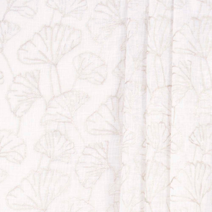 Island Culture Sand by Carole Designer Fabric Sheer Intrigue 100% Polyester India N/A Horizontal: 11.375 and Vertical: 11.375 51 - Swanky Fabrics -
