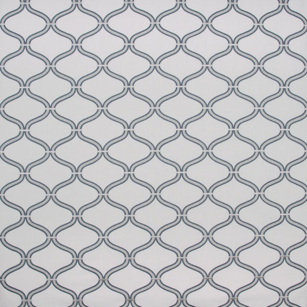 On The Mend Steel by Carole Designer Fabric Mountain Sky 73% Cotton, 27% Polyester India Passes 30,000 Double Rubs Wyzenbeek Horizontal: 75 and Vertical: 625 53 - Swanky Fabrics -