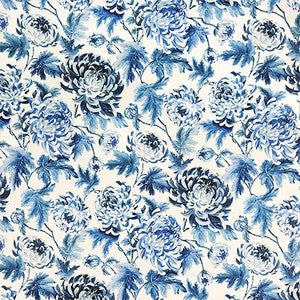 Carole Fabric Love Song China Blue
