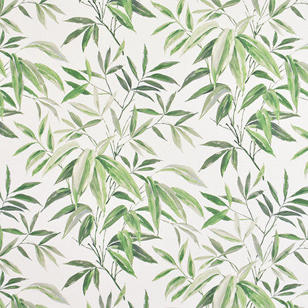 So Subtle Thistle by Carole Designer Fabric Jade 100% Cotton Spain 24" V, 13 1/2" H HD 54" - Swanky Fabrics -