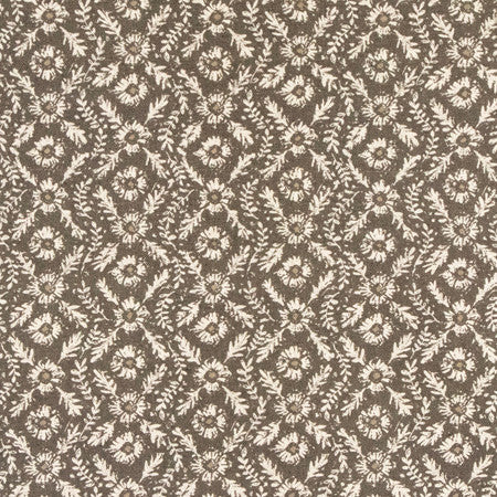 Nature Reserve Truffle by Carole Designer Fabric Earthbound 85% Cotton, 15% Linen 45,000 Martindale Circular Rubs 9" V, 4 1/8" H 54" - Swanky Fabrics -