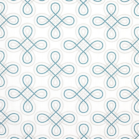 Keep On Coming Emerald by Carole Designer Fabric Wallflower 76% Polyester, 24% Cotton INDIA N/A 9" V, 10 1/4" H 53" - Swanky Fabrics -