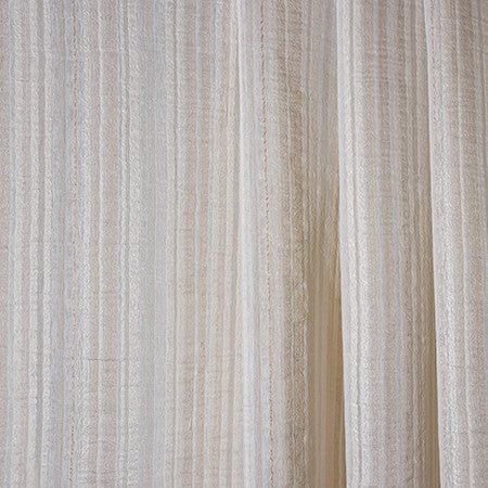 On A Whim Linen by Carole Designer Fabric Sheer Philosophy 100% Polyester Turkey N/A 8 1/2" H 118" - Swanky Fabrics -