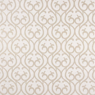 Textbook Beige by Carole Designer Fabric New Classic 100% Polyester China N/A Horizontal: 7 1/2" D and Vertical: 7 1/2" V 56" - Swanky Fabrics -