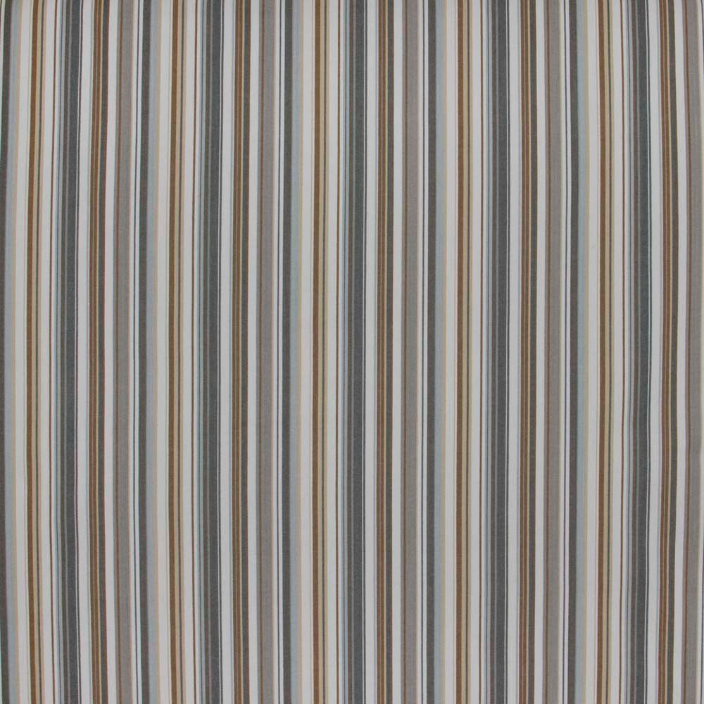 Cabaret Stripe Sandstone by Carole Designer Fabric In Tune 100% Cotton India N/A Horizontal: 9 and Vertical: 0 54 - Swanky Fabrics -