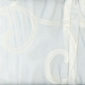 Echo Canyon Parchment by Carole Designer Fabric Sheer Wonder 100% Polyester CHINA N/A Horizontal: 11 1/2" and Vertical: 19" V 107" - Swanky Fabrics -
