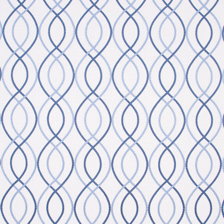 Drifting Away Marina by Carole Designer Fabric Bluebird 73% Cotton, 27% Polyester India Passes 30,000 Double Rubs Wyzenbeek </p><p>Repeat: 12 1/2" V, 10 3/4" H HD 54" - Swanky Fabrics -