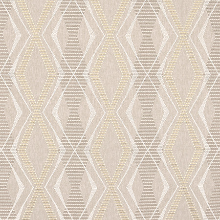 Cover To Cover Flax by Carole Designer Fabric Harvest 72% Polyester, 28% Cotton India 30,000 Wyzenbeek Double Rubs 9 1/4" V, 8 7/8" H 54" - Swanky Fabrics -