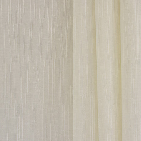 Sound Of Silence Ivory by Carole Designer Fabric Sheer Philosophy 100% Polyester Turkey N/A </p><p>Repeat: 8 3/4" V, 11 1/4" H 118" - Swanky Fabrics -