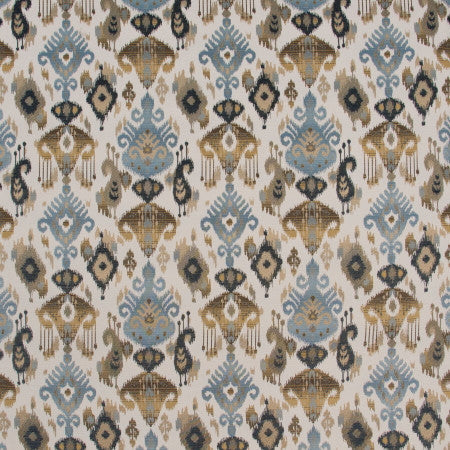 Last Note Indigo by Carole Designer Fabric DESERT WANDERER 100% Polyester China N/A </p><p>Repeat: 15 1/8" V, 14 3/4" H 57" - Swanky Fabrics -