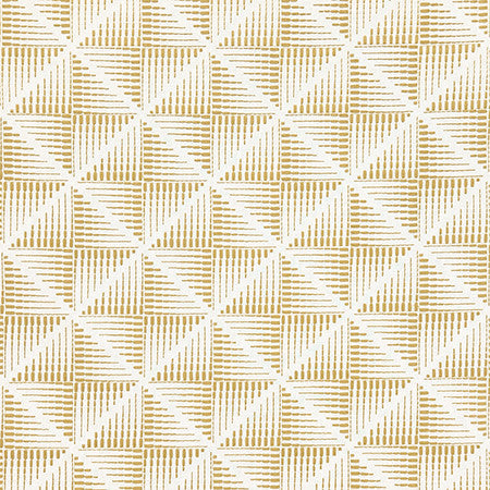 Jagged Edges Golden by Carole Designer Fabric Evergreen Base: 52% Polyester, 48% Cotton, Embr: 100% Spun Polyester India 6 1/4" V, 6 1/4" H 52" - Swanky Fabrics -