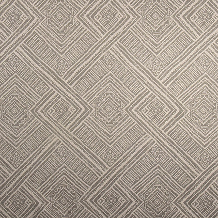 Tile Walk Sterling by Carole Designer Fabric Well-Traveled 80% Cotton, 20% Linen-SSR Pakistan 12,000 Wyzenbeek Double Rubs </p><p>Repeat: 27" V, 13 1/2" H 54" - Swanky Fabrics -