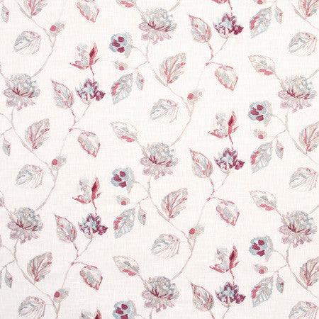 To Have Heart Summer by Carole Designer Fabric Azalea 58% Cotton, 42% Polyester India 12 1/4" V, 25 1/4" H 50.5" - Swanky Fabrics -