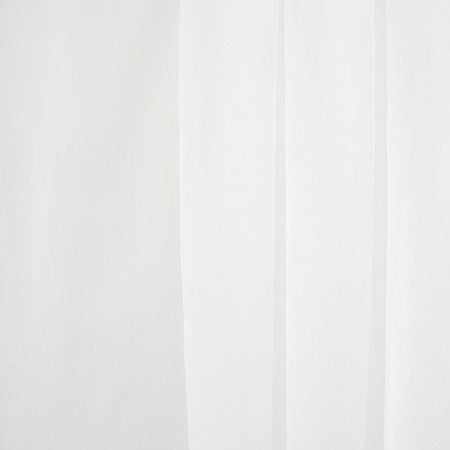 Afloat White Snow by Carole Designer Fabric Pure & Simple,Sheer Clarity,Sheer Clarity II,Sheer Basics III 100% Polyester Turkey NONE 118" - Swanky Fabrics -