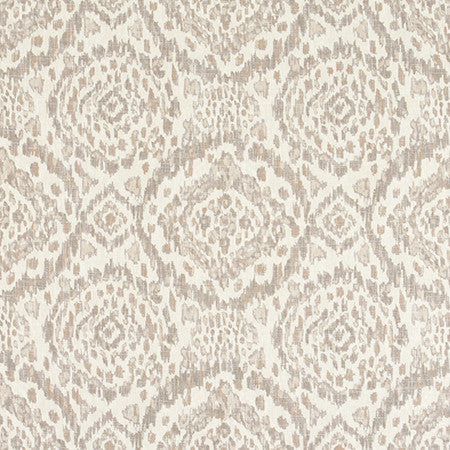 Popular Belief Cashew by Carole Designer Fabric Harvest 36% Polyester, 26% Cotton, 22% Viscose, 16% Linen China 13 1/2" V, 13 1/2" H 56" - Swanky Fabrics -