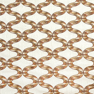 Carole Fabric Curves Ahead Turmeric Spice