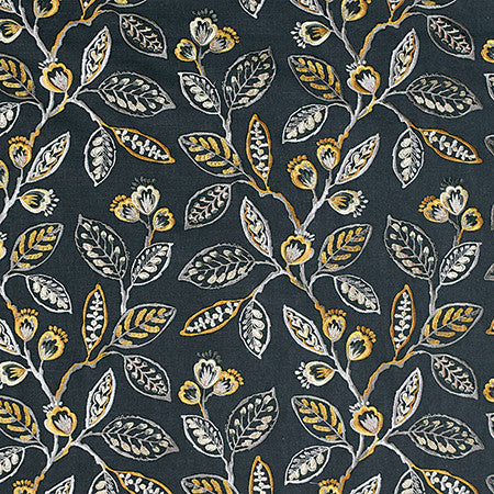 One Voice Iron Ore by Carole Designer Fabric Moonstone 69% Cotton, 31% Polyester India 18 7/8" V, 17" H 51" - Swanky Fabrics -