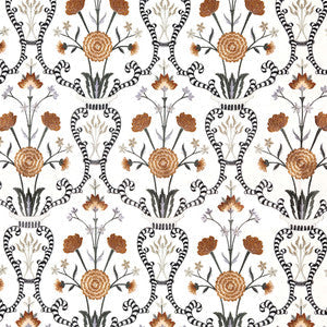 Carole Fabric Delicate Heart Cayenne