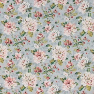 Castle Hill Duck Egg by Carole Designer Fabric Golden Sunrise 55% Linen, 45% Viscose-Washed England N/A Horizontal: 13 1/2" D and Vertical: 25 1/4" 53" - Swanky Fabrics -
