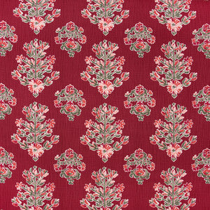 Carole Fabric Wrist Corsage Ruby