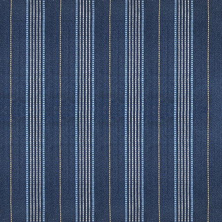 Stage Lights Cobalt by Carole Designer Fabric In Tune 100% Cotton India 3" H 54" - Swanky Fabrics -