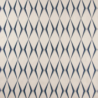 Double Take Navy by Carole Designer Fabric Something Blue 34% Viscose, 28% Poly, 28% Linen, 10% Ra China Passes 60,000 Double Rubs Wyzenbeek </p><p>Repeat: 6"V 3" H 54" - Swanky Fabrics -
