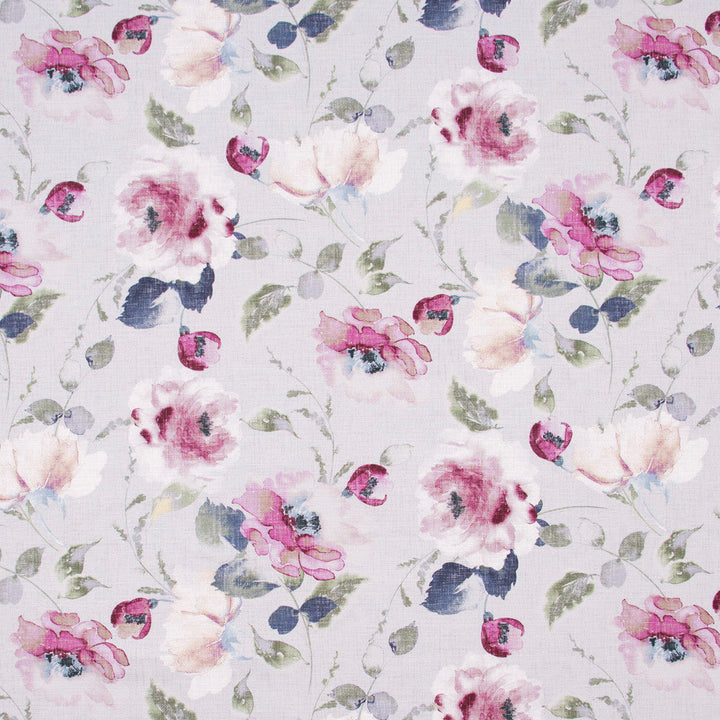 This Is Now Silverfrost by Carole Designer Fabric Azalea 100% Cotton S Korea Passes 15,000 Double Rubs Wyzenbeek Horizontal: 27 and Vertical: 26.5 54 - Swanky Fabrics -
