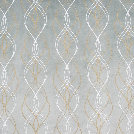 Greatest Luxury Graphite by Carole Designer Fabric WINNER'S CIRCLE 100% Polyester China Passes 92,000 Double Rubs Wyzenbeek 15 1/2" V, 17 3/4" H HD 57" - Swanky Fabrics -
