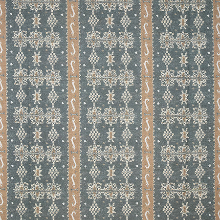 High Noon Bourbon by Carole Designer Fabric Go West 85% Polyester, 15% Linen 30,000 Wyzenbeek Double Rubs 6 3/4" V, 13 1/2" H 54" - Swanky Fabrics -