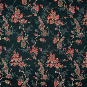 Carole Fabric Bird In Waiting Autumn