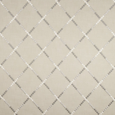 Just Dance Nickel by Carole Designer Fabric From The Heart 54% Cotton, 46% Polyester India 30,000 Wyzenbeek Double Rubs </p><p>Repeat: 7 5/8" V, 6 7/8" H 55" - Swanky Fabrics -