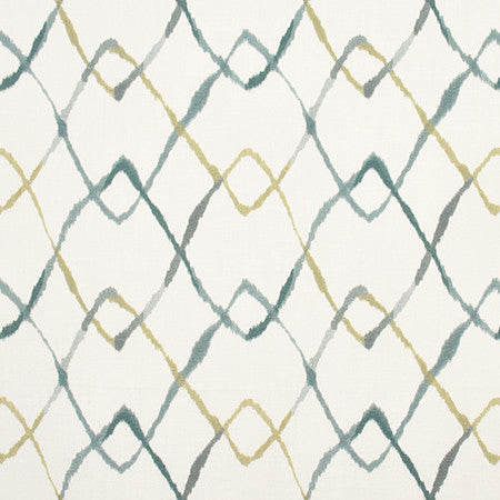 Stunning Speed Patina by Carole Designer Fabric Prisma 100% Cotton INDIA 13 3/4" V, 27 1/2" H 54" - Swanky Fabrics -