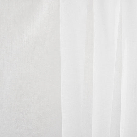 Gulf Coast Snow by Carole Designer Fabric Sheer Clarity,Sheer Clarity II,Sheer Basics III 100% Polyester Turkey N/A NONE 130" - Swanky Fabrics -