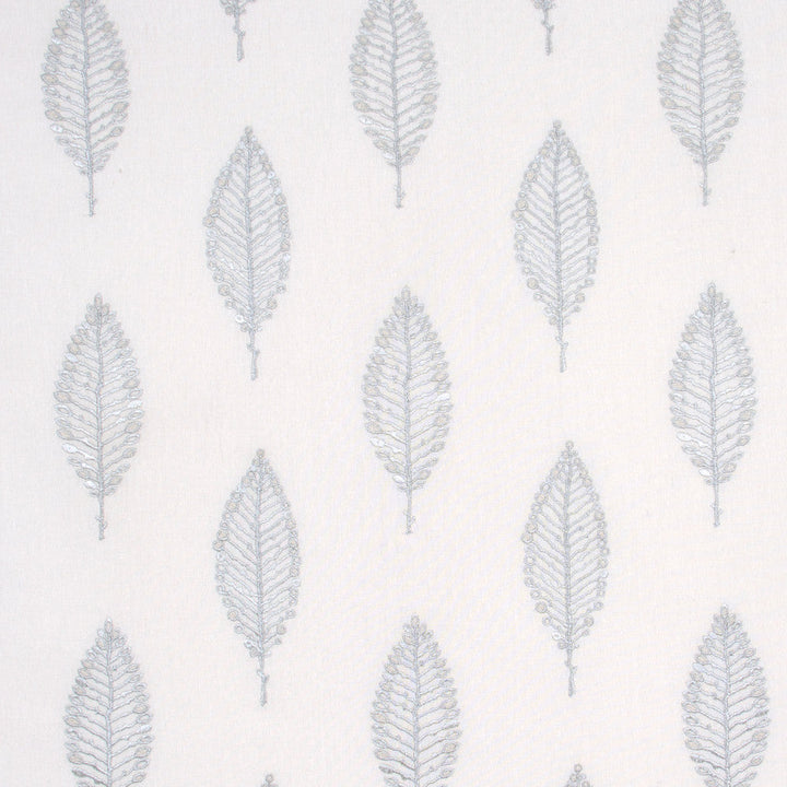 Garden Wall Silver by Carole Designer Fabric For The Window 50% Linen, 30% Viscose, 20% Polyester China N/A Horizontal: 1075 and Vertical: 115 52 - Swanky Fabrics -