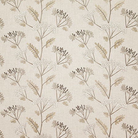 With Delight Croissant by Carole Designer Fabric Earth & Stone 52% Polyester, 21% Viscose, 18% Cotton, 9% Linen India N/A 9 1/4" V, 17 1/4" H 51" - Swanky Fabrics -