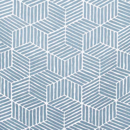 Revolving Door Sky by Carole Designer Fabric Modern Edge 100% Polyester India N/A </p><p>Repeat: 19 7/8" V, 13 3/4" H 55" - Swanky Fabrics -