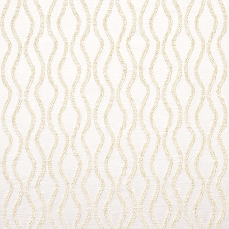 Walk Together Blonde by Carole Designer Fabric Radiance 100% Polyester India N/A 4 3/4" V, 4 1/2" H 54" - Swanky Fabrics -