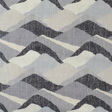 Taken Up Sterling by Carole Designer Fabric Moonstone 36% Polyester, 26% Cotton, 22% Viscose, 16% Linen China 30,000 Wyzenbeek Double Rubs 13 1/2" V, 13 1/2" H 55" - Swanky Fabrics -
