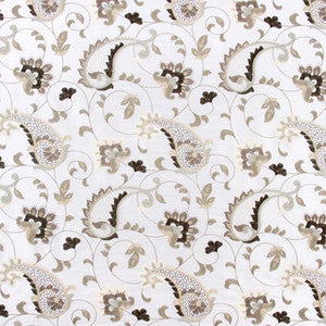 Carole Fabric Garden Blooms Pearl
