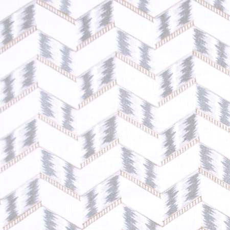Lag Time Dove by Carole Designer Fabric Modern Edge 100% Cotton India 30,000 Wyzenbeek Double Rubs Horizontal: 6 5/8" and Vertical: 5" V 53" - Swanky Fabrics -