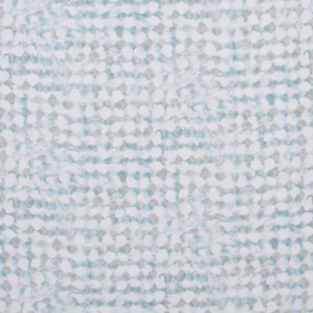 Pebble Square Mineral by Carole Designer Fabric Spearmint 100% Cotton Pakistan Passes 15,000 Double Rubs Wyzenbeek 13 1/4" V, 27" H HD 54" - Swanky Fabrics -